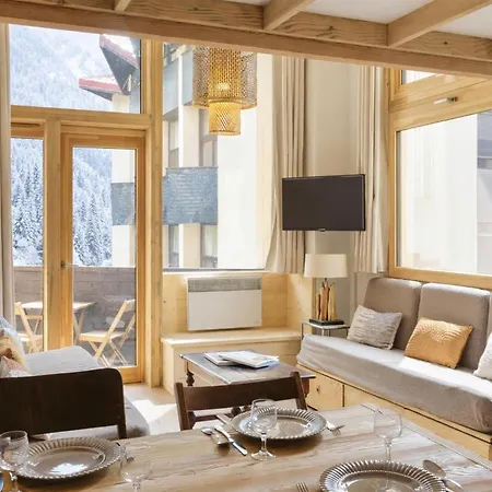 Grand Roc C205 From Slopes 280M, View, Parking & Wifi - Happy Rentals Lejlighed *