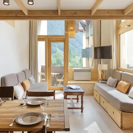 Lejlighed Grand Roc C205 From Slopes 280M, View, Parking & Wifi - Happy Rentals